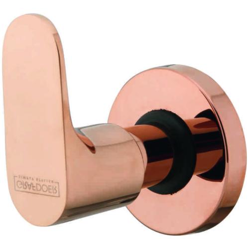 Exposed Part Kit of Concealed Stop Cock with Fitting Sleeve, Operating Lever & Adjustable Wall Flange (Suitable for CCB-221/231/321/331 Rose Gold